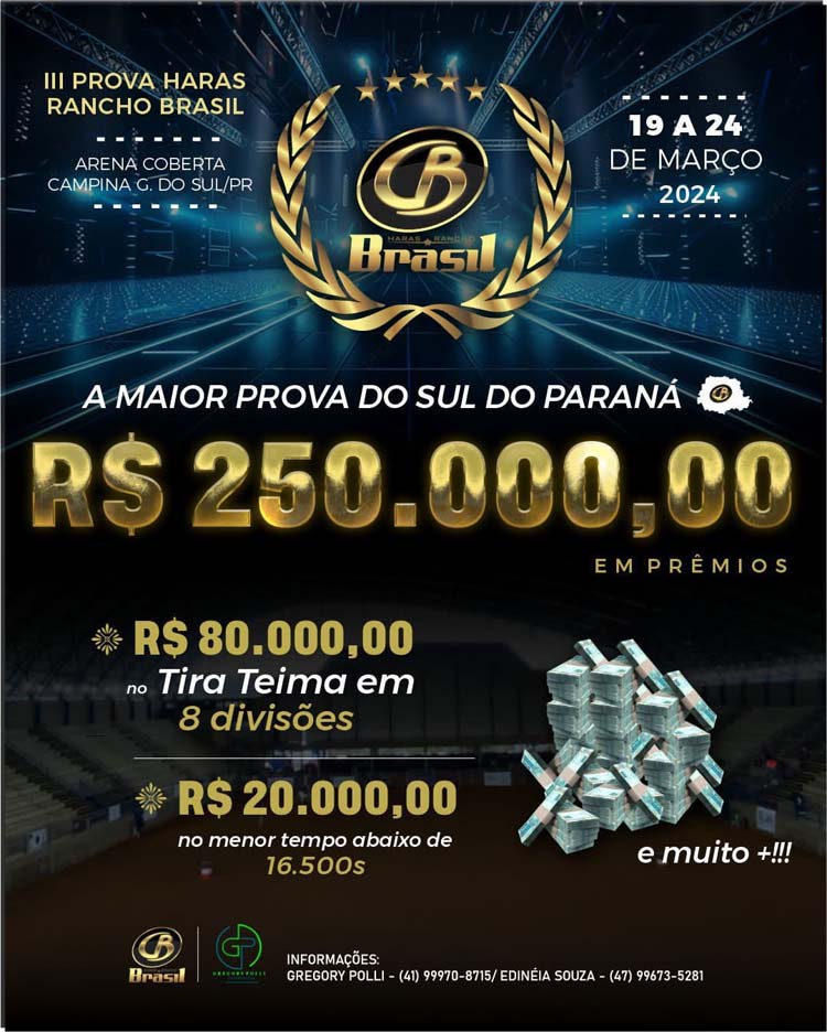 Prova Haras Rancho Brasil