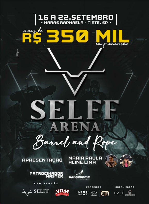 Prova Self Arena Barrel and Rope em Tietê (SP)