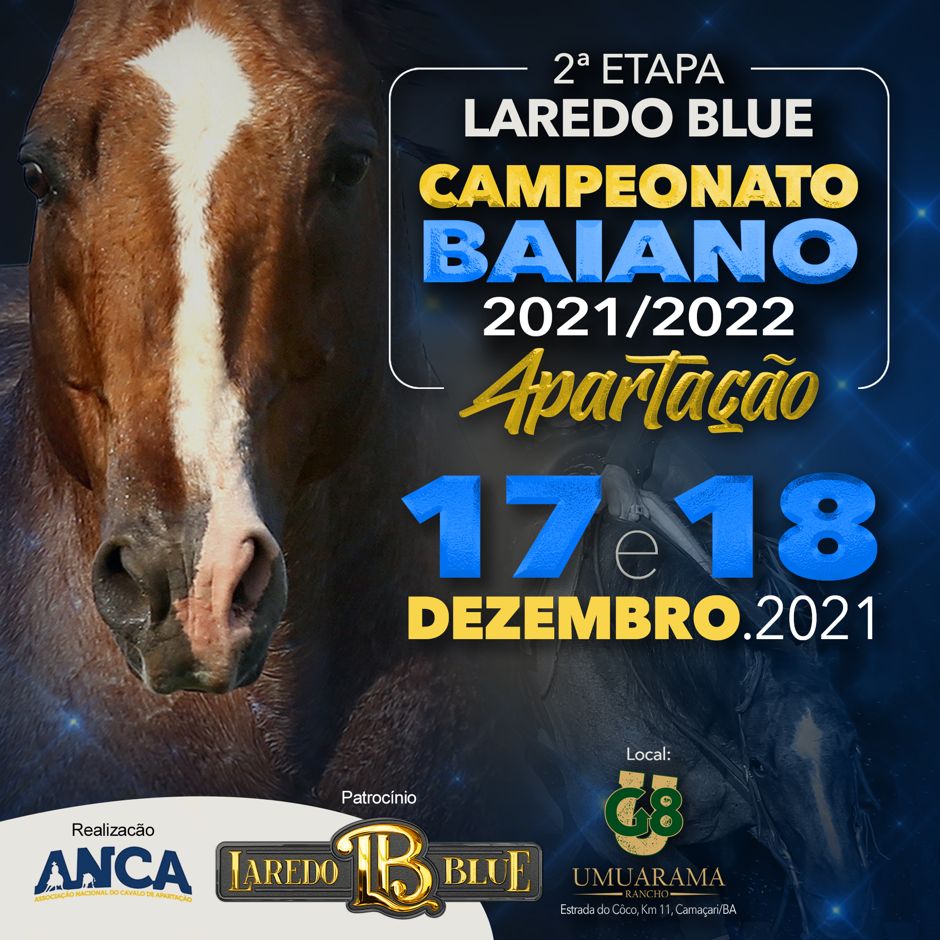2ª Etapa Laredo Blue Campeonato Baiano de Apartação