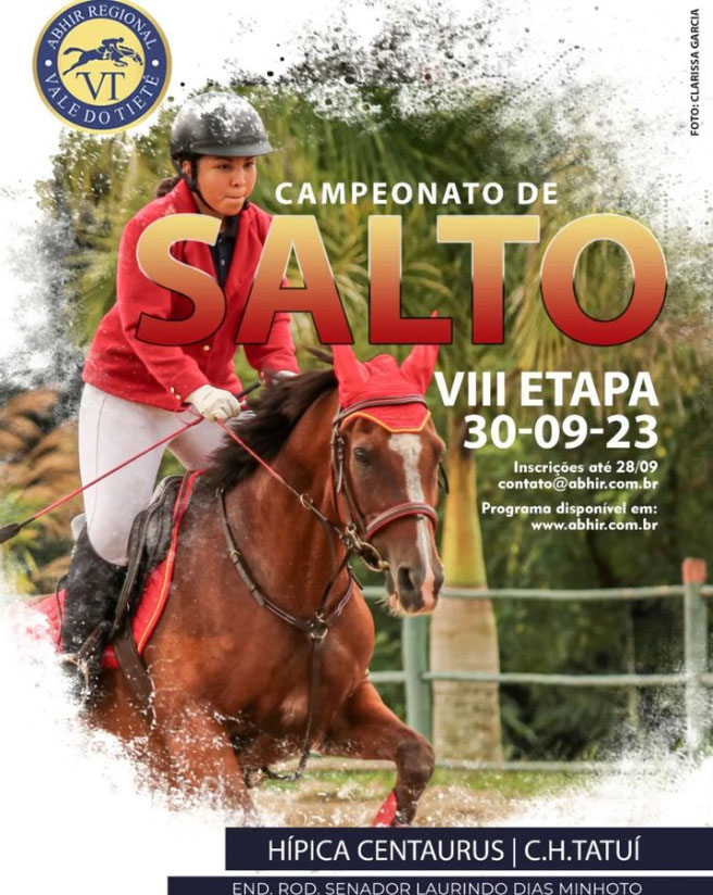 VIII Etapa de Salto Abhir Regional Vale do Tietê em Tatuí (SP)