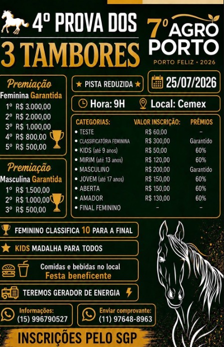 4º Prova dos 3T 7º Agro Porto